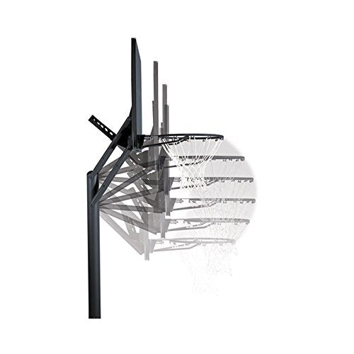 Lifetime 1531 Portable Basketball System, 48 Inch Shatterproof Backboard