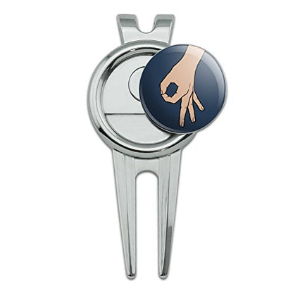 GRAPHICS & MORE The Circle Game Golf Divot Repair Tool and Ball Marker