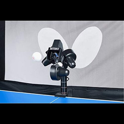 Butterfly Amicus Expert Table Tennis Robot | Fantastic Ball Launcher-Thrower-Shooter for Your Ping Pong Table | Free Carry Bag, Remote, Tech Support, & 120 Balls | Practice Ping Pong Anytime - style: New