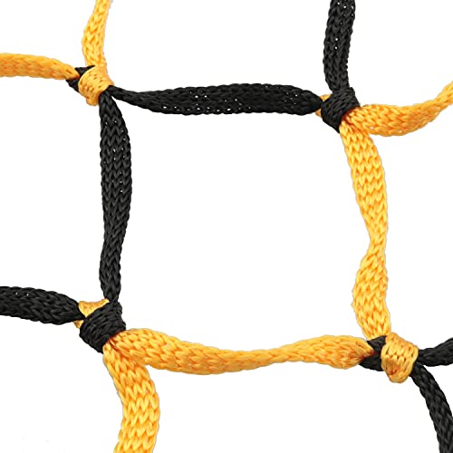 Single Ball Mesh Bag 2PCS Basketball Ball Carry Mesh Storage Net Bag Single Football Holder Black and Yellow