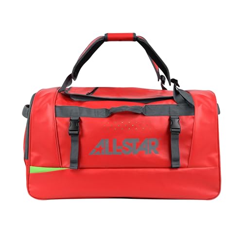 All-Star S7 Elite Player Duffle, 20.5" H x 14" W x 10" D - color: Scarlet Red