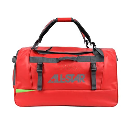 All-Star S7 Elite Player Duffle, 20.5" H x 14" W x 10" D - color: Scarlet Red