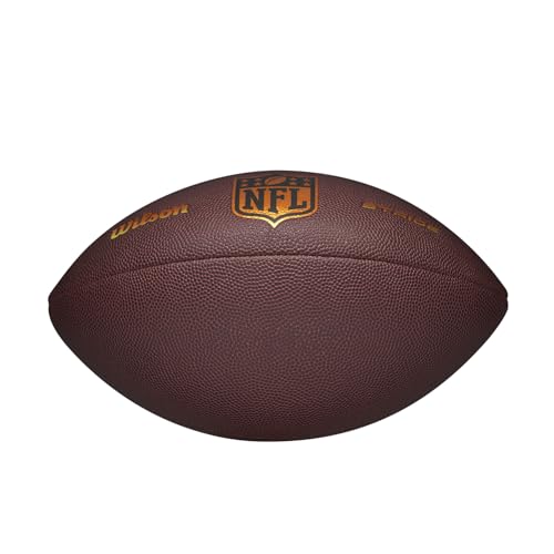 WILSON NFL Stride Footballs - color: Brown, size: Official - Ages 14+, style: Stride