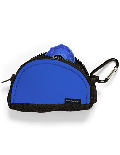Mouthguard Case with Carabiner Clip - color: Patriotic Flames