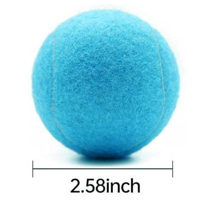 URBEST Tennis Ball, 10PCS Training Tennis Balls, Comes with a Net Bag for Easy Carrying, Beginner Training Tennis Balls, Pet Dog Exercise Ball - color: Blue
