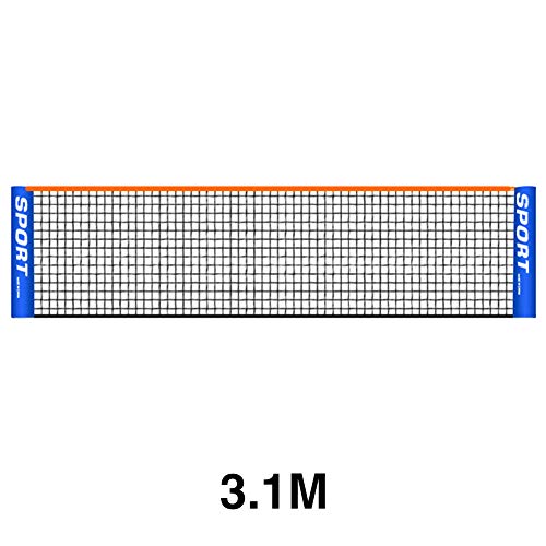 Portable Badminton Net Set for Tennis, Soccer Tennis, Kids Adult Volleyball Training Net Indoor/Outdoor Sports Net for Garden Court Beach Backyard