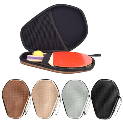 Hexagonal Pingpong Paddle Case Table Tennis Racket Storage Bag Waterproof Handbag Table Tennis Accessories