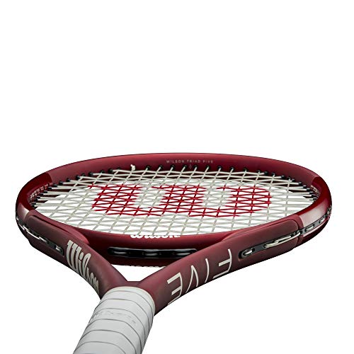 Wilson Triad Five Strung Performance Tennis Racket - size: Grip Size 1 - 4 1/8"