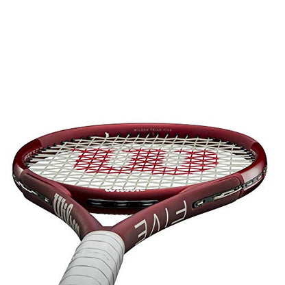 Wilson Triad Five Strung Performance Tennis Racket - size: Grip Size 1 - 4 1/8"