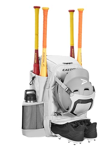 Easton Easton | Walk-off Ethos Backpack Equipment Bag | Baseball & Softball | Multiple Colors - color: White