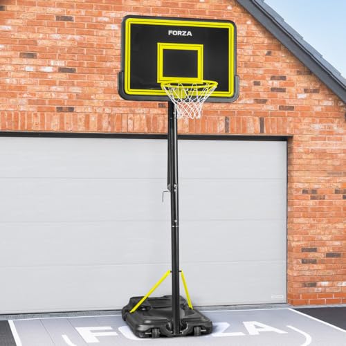 FORZA Adjustable Basketball Hoop and Stand System | Portable & Height-Adjustable for Indoor or Outdoor Use [4 Styles] - size: Post Only, style: JS305 PRO | Senior Pro