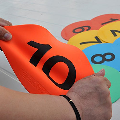 8inch Numbered Spot Markers Set of 25pcs
