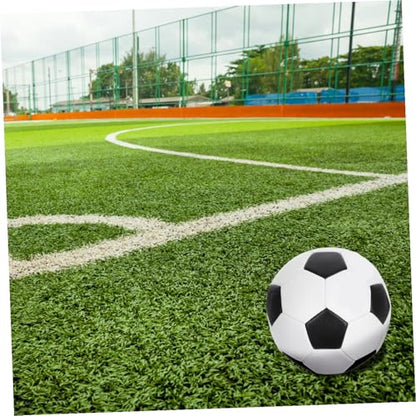 minkissy Size 5 Training Soccer Ball Pu Machine-Seamed Football for Boys, Sturdy Outdoor Practice Ball for Youth Soccer Training and Play