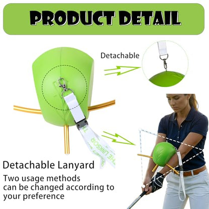 The Connector Golf Training Aid, 2026 Upgraded Golf Swing Trainer for Posture Correction Practice, Small and Effective Golf Training Tool, Golf Swing Practice Trainer for Golfers and Beginners