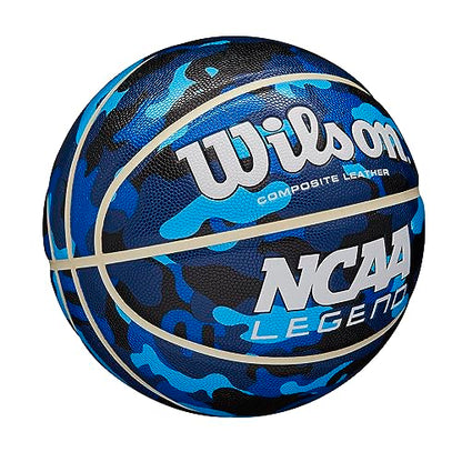 WILSON NCAA Legend Basketballs - Size 5, Size 6 and Size 7 - color: Blue Camo, size: Size 5 - 27.5"