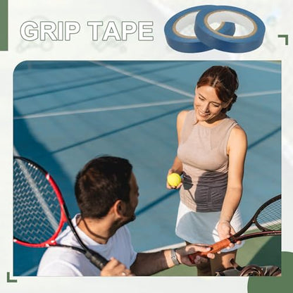 Grip Fishing Tape, PVC Racquet Finishing Tapes Racket Accessories Sticky Seal - Fitting for (Tennis, Badminton)