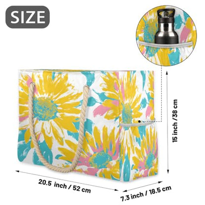 Beach Bag Waterproof Sand-proof Canvas Tote Lightweight Shoulder Bag Suitable for Family outdoor travel - color: D2