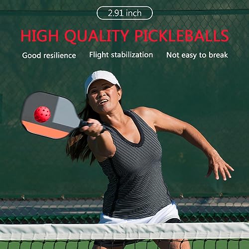 6 Pack Sports Outdoor Pickleballs - 40 Pickleball Balls - USA Pickleball Balls (USAPA) Approved - Official US Open Ball - color: Mixed, style: 12 - Pack