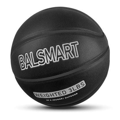 3 LBS/2.2 LBS Weighted Basketball 29.5"/28.5" for Training Outdoor Indoor - Heavy Training Basketball for Improving Ball Handling Passing and Rebounding