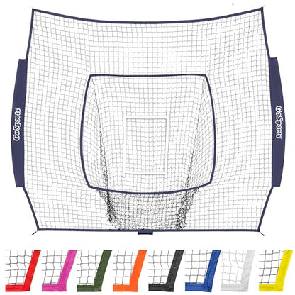 GoSports Replacement 7 x 7 ft Baseball Net - NET ONLY - Frame NOT Included - Choose Your Color - color: Navy