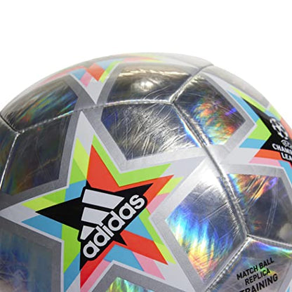 Adidas UCL Training Hologram Foil St. Petersburg Ball - color: Multicolor/White/Bright Cyan/Black