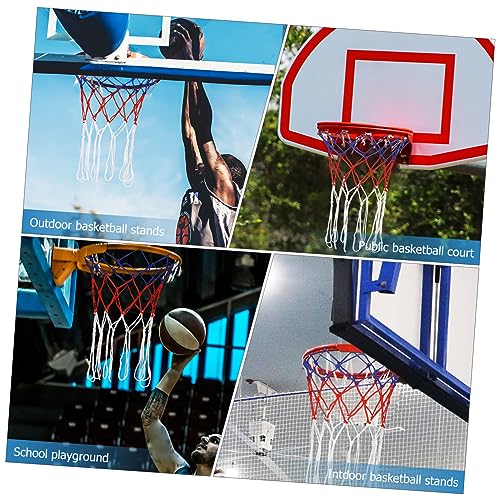 KESYOO Basketball Hoop Replacement Net Kit 2 Pack Woven Nylon Outdoor Indoor Training Equipment Barrier Net