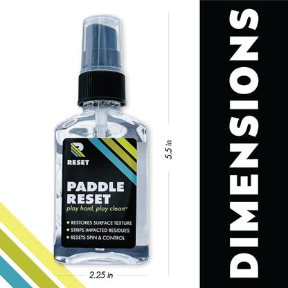 Paddle Reset - Pickleball Paddle Cleaner - Strips Impacted Residue and Increases Spin and Control - size: 4 floz