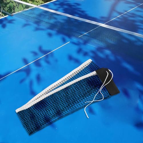 Sturdy Polyester-Cotton Table Tennis Net Lightweight Compact Easy Installation Indoor Outdoor Training Net Compatible with Any Standard Table