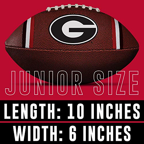 Franklin Sports Kids NCAA Youth Football - Official College Team Football with Team Logos - Junior Size
