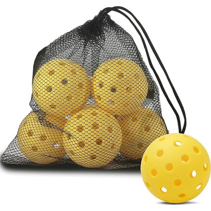 6 Pack Sports Outdoor Pickleballs - 40 Pickleball Balls - USA Pickleball Balls (USAPA) Approved - Official US Open Ball - color: Yellow, style: 6 - Pack