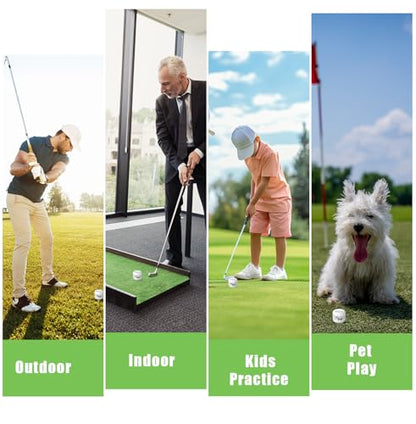 Practice Golf Balls 12 Pack,Realistic Feel and Limited Flight Golf Practice Balls,Practice Golf Balls for Backyard,Swing Training,Training Golf Balls Indoor or Outdoor Use