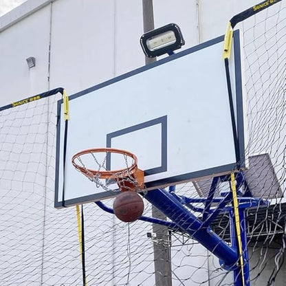 Basketball Practice Network Basketball Rebounder Training - Outdoor Basketball Shooting Return System - Heavy Duty Basketball Return Attachment for Hoops