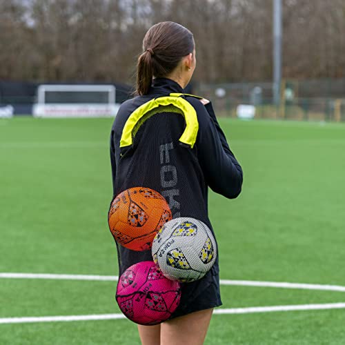 FORZA World's Smallest Soccer Target Net - Small Soccer Goal Target Net & Bag