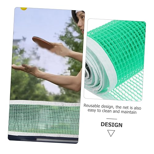 Indoor Table Tennis Net Lightweight Design Standard for Easy Setup for Backyard and Indoor Games Durable Mesh for Smooth Play Table Tennis Equipment