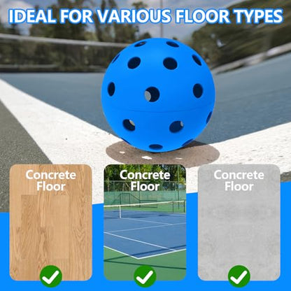 6 Pack Sports Outdoor Pickleballs - 40 Pickleball Balls - USA Pickleball Balls (USAPA) Approved - Official US Open Ball - color: Deep Blue, style: 12 - Pack