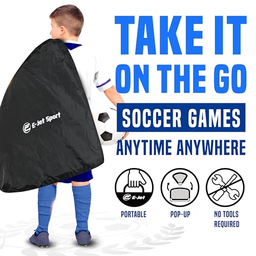 Soccer Goals - Pop-up Goals Portable Football Net 4'x3' ft, Kids Youth & Teens Backyard Games, Practice & Training
