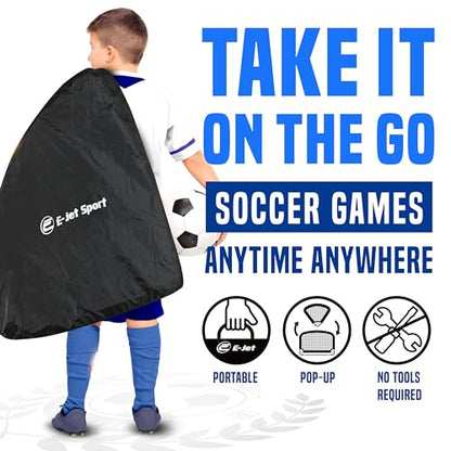 Soccer Goals - Pop-up Goals Portable Football Net 4'x3' ft, Kids Youth & Teens Backyard Games, Practice & Training