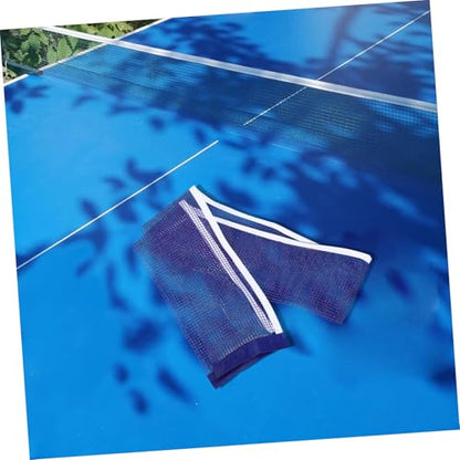 Happyyami Portable Pong Net Frame Table Tennis Net Post Set Easy Setup for Indoor/Outdoor Training
