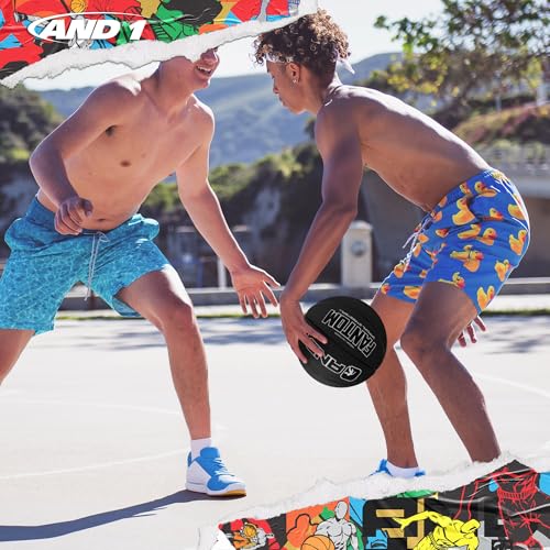 AND1 Fantom Rubber Basketball: Official Regulation Streetball - Deep Channel Construction, Made for Indoor Outdoor - color: Black, style: Basketball