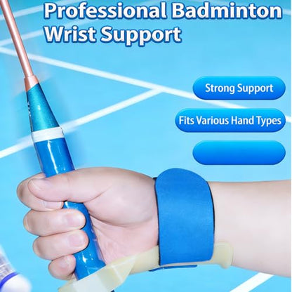 Professional Badminton Wrist Stabilizer Wrist Trainer Skill Enhancer Stabilization Device for Accurate Swing Training - color: Leeft Hand Pk