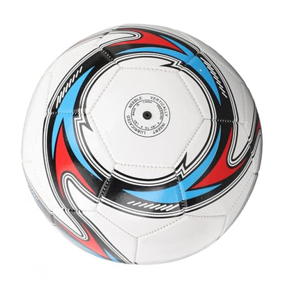 Alomejor Size 5 Soccer Ball, Premium PVC Wear Proof Sports Ball with Rubber Inner for Indoor Outdoor Training Match, Standard Soccer for Adults Teenagers