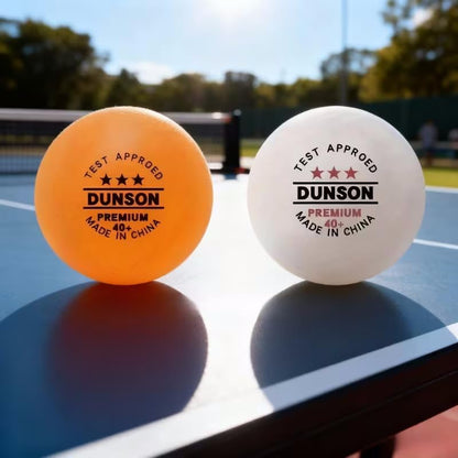 Table Tennis Balls High-Elastic ABS Material Test Approved 40 Speed for Training, Practice, Club Play - color: White