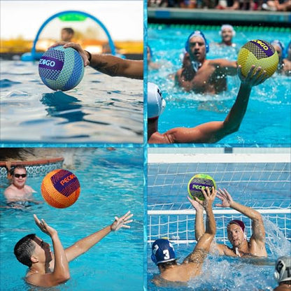 Waterproof Volleyball Size 5 - Perfect for Pool, Indoor & Outdoor Games - Durable, Lightweight, and Easy to Use for Beginners, Teens, and Adults (with Pump) - style: 4 PACK
