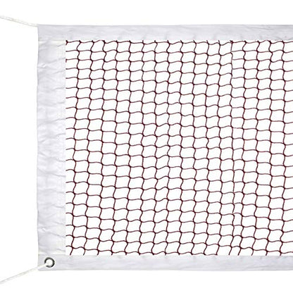 Glodwheat Badminton Net Sports Outdoor Indoor Fitness Badminton Pickleball Replacement Net for Backyard Beach Garden (20 FT x 2.5 FT)