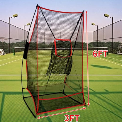 Football Kicking Net - Portable Practice Net with Target Zone for Backyard Punting Passing Snapping Accuracy - Sideline Training Tool for Improving Skills & Confidence for Adults Kids - style: 6×3