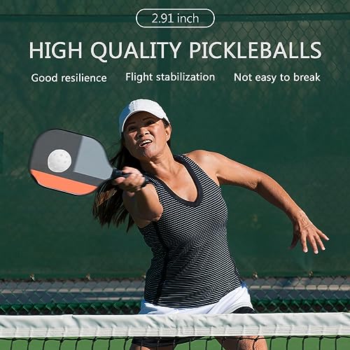 6 Pack Sports Outdoor Pickleballs - 40 Pickleball Balls - USA Pickleball Balls (USAPA) Approved - Official US Open Ball - color: White, style: 12 - Pack