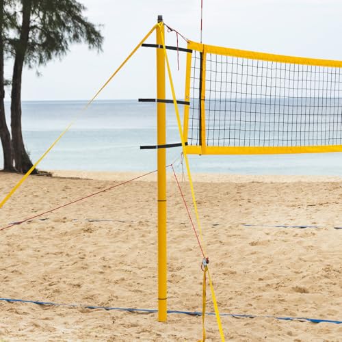 Aoneky 6-Pack Volleyball Net Tension Straps - Side Straps for Net Tension - color: Black