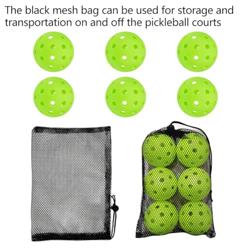 6 Pack Sports Outdoor Pickleballs - 40 Pickleball Balls - USA Pickleball Balls (USAPA) Approved - Official US Open Ball