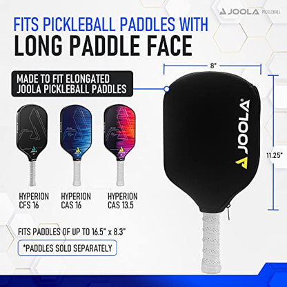 JOOLA Pickleball Paddle Cover - Neoprene Sleeve for JOOLA Paddles - Pickleball Accessory and Gift - Padded Foam Storage Case Protects Pickle Ball Rackets - color: Elongated