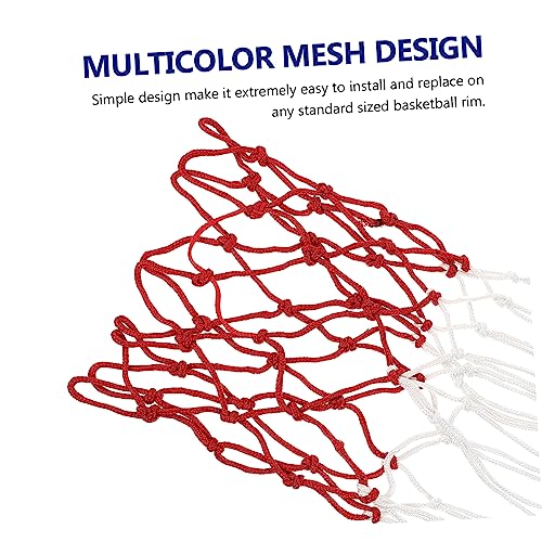 KESYOO Professional Basketball Net Replacement Heavy Duty Thick Polyester Mesh for Standard Hoops All-Weather Basketball Nets for Indoor and Outdoor Use